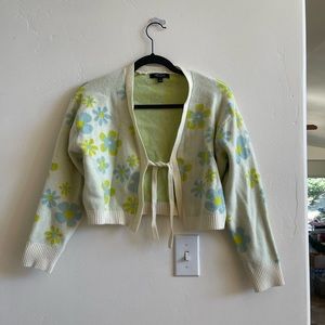 COPY - Size Small * Witty Fox Knit Sweater with Tie